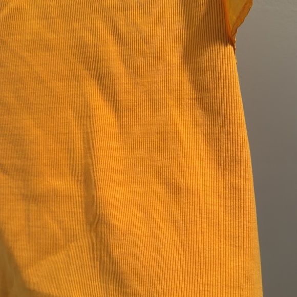 Anthropologie Maeve Ruffled Rib Halter Tank Small - Picture 6 of 7